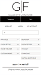 Mobile Screenshot of galleryfurniture.com